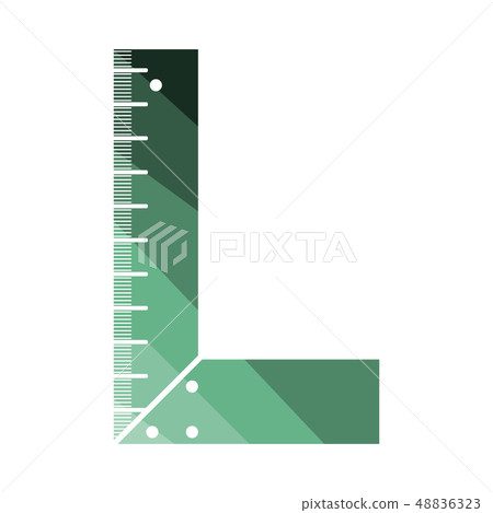 Setsquare icon Setsquare icon 48836323