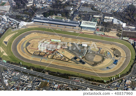 Aerial view Fuchu Racecourse 48837960