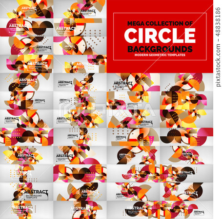 Mega collection of circle background Mega collection of circle background 48838186