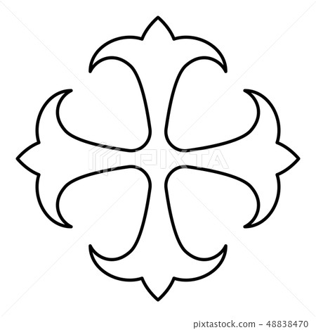 Symbol field lily kreen strong Cross monogram Symbol field lily kreen strong Cross monogram 48838470