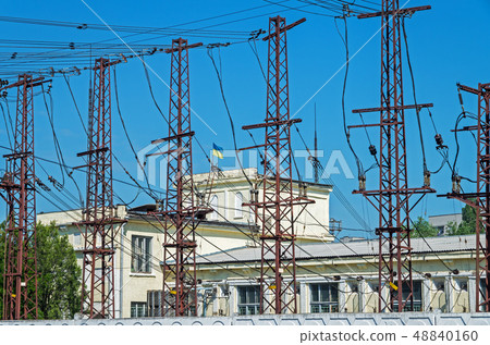 Traction substation of railway transport 48840160