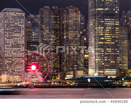 Victoria Harbor seen from Tsim Sha Tsui Hong Kong 48840206