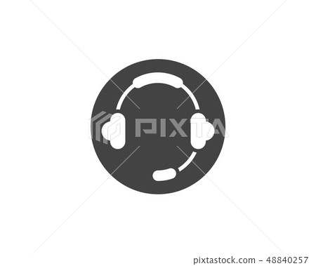 call center icon Vector illustration 48840257