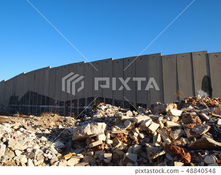 Isolation wall of Palestine Isolation wall of Palestine 48840548