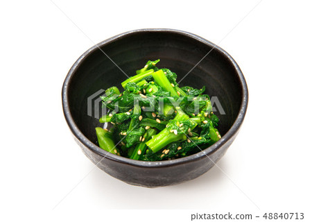 Rape blossoms with mustard 48840713