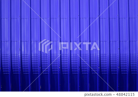 blue metal sheet pattern and vertical line design 48842115