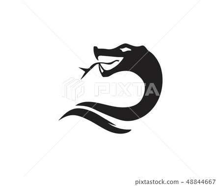 Snake Icon vector illustration design 48844667