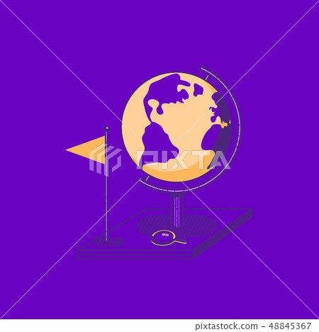 Icon isolated on white background Icon isolated on white background 48845367