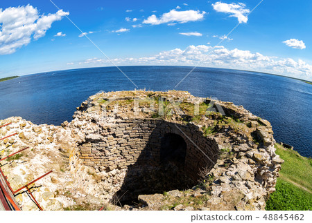 Ruins of the ancient Oreshek fortress 48845462