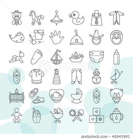 baby toys and clothes