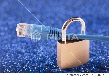 Internet security concept 48846149