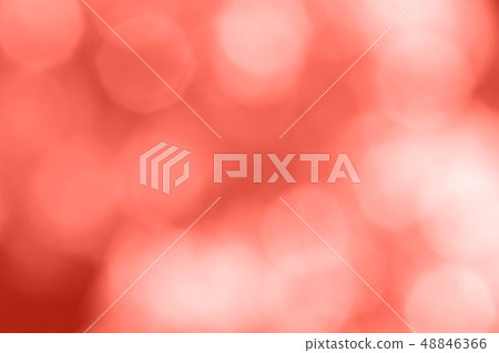 Blurred bokeh in coral Blurred bokeh in coral 48846366