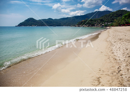 Beautiful nature landscape with blue sea in Thailand Beautiful nature landscape with blue sea in Thailand 48847258