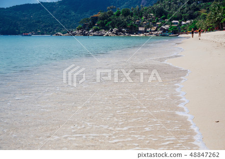 Beautiful nature landscape with blue sea in Thailand Beautiful nature landscape with blue sea in Thailand 48847262