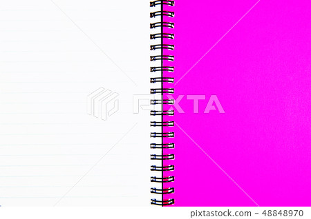 yellow notebook top view background yellow notebook top view background 48848970