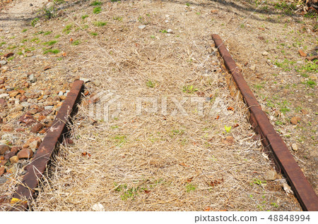 A wheel stopper 48848994