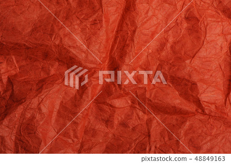 wrinkled red paper texture background wrinkled red paper texture background 48849163