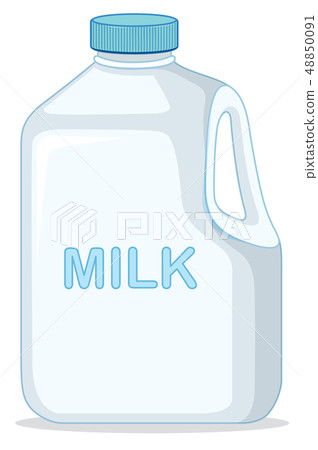 Milk Carton on white background Milk Carton on white background 48850091