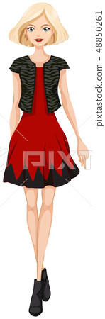 A beautidul female character A beautidul female character 48850261