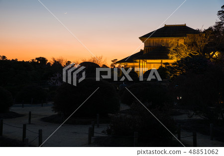 黃昏時分的air樂園（文部市，茨城縣）* 2019年3月 48851062