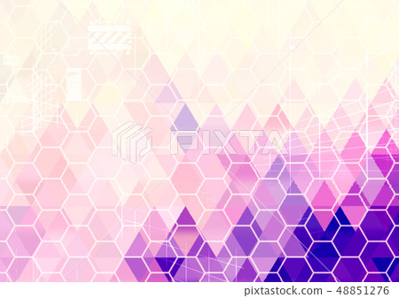 Geometric abstract background Geometric abstract background 48851276