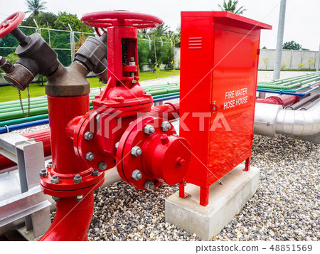 Fire extinguisher equipment in power plant. 48851569