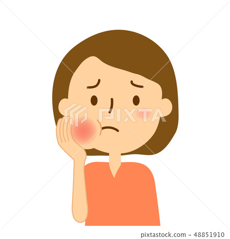 齲成年女性稍腫 齲成年女性稍腫 48851910