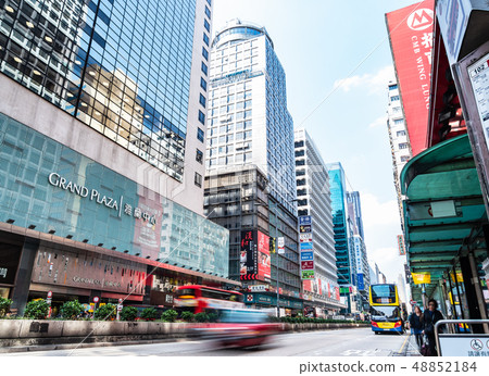 Hong Kong Main Street Nathan Road 48852184