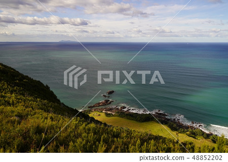 Mount Maunganui and Tauranga City in New Zealand 48852202