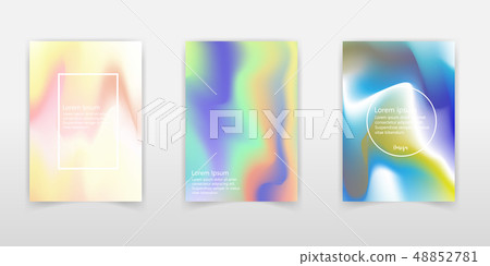 Modern Holographic Foil background. Modern Holographic Foil background. 48852781