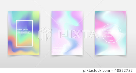 Modern Holographic Foil background. Modern Holographic Foil background. 48852782