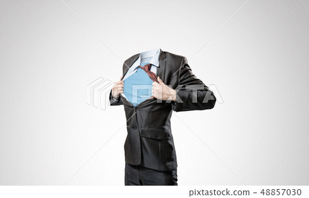 Headless super businessman 48857030