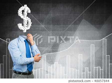 He is always thinking about money 48857844