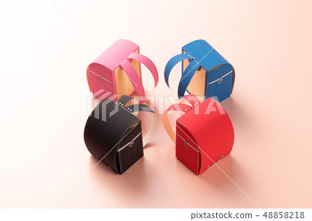 School bag paper craft School bag paper craft 48858218