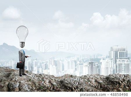 Man of creative ideas 48858498