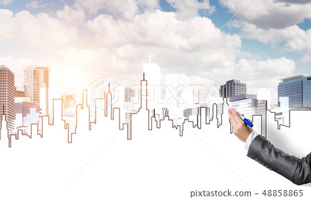 Engineering designer at work Engineering designer at work 48858865