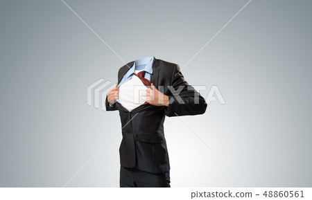 Headless super businessman 48860561