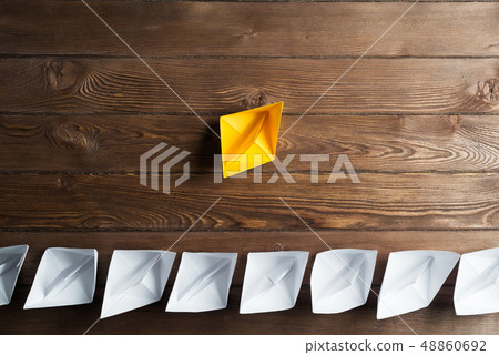 Business leadership concept 48860692