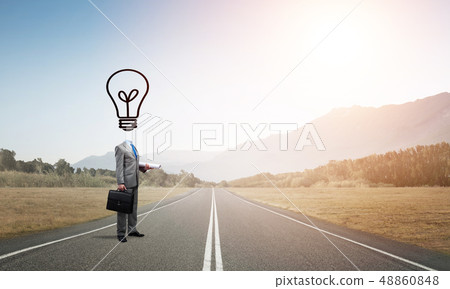 Man of creative ideas 48860848