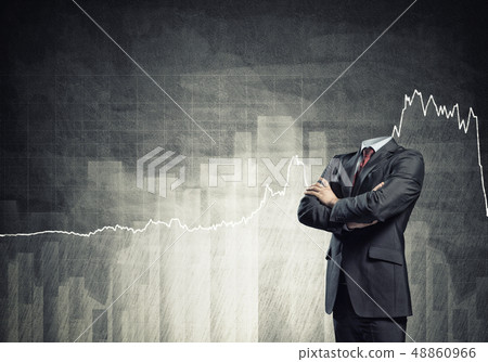 Businessman without head 48860966