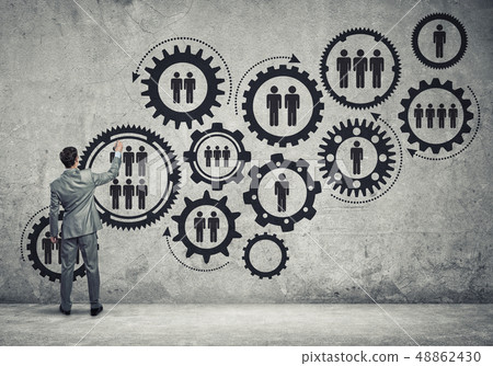 Business working mechanism 48862430