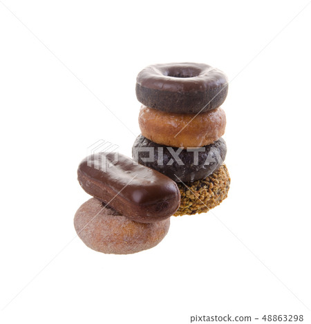 donut or donut with concept on a background. 48863298