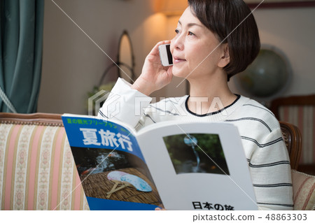 Travel, women, travel magazines (fictional magazines) Travel, women, travel magazines (fictional magazines) 48863303