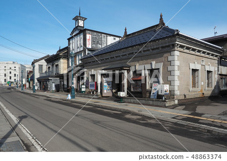 Retro Street Corner / Otaru Kojimachi Street 48863374