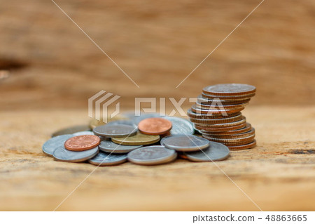 The concept of saving money. The concept of saving money. 48863665