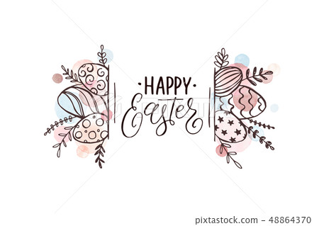 easter greeting card easter greeting card 48864370