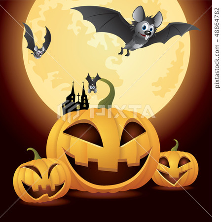 Halloween Day and Pumpkin Halloween Day and Pumpkin 48864782