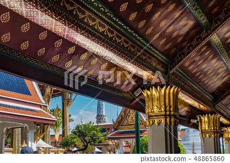 Corridor of Wat Phra Kaeo 48865860