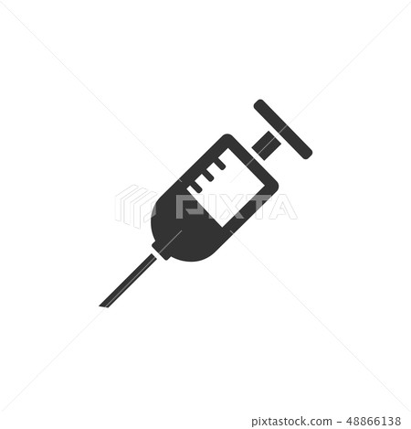 Syringe icon. Medicine icon Syringe icon. Medicine icon 48866138