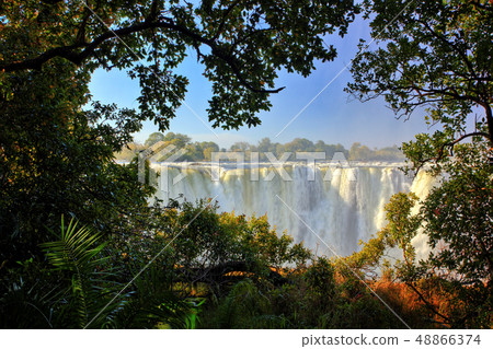 Victoria Falls, waterfall in southern Africa Victoria Falls, waterfall in southern Africa 48866374